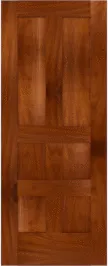 Flat  Panel  Quincy  Mahogany  Doors